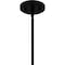 Quoizel Piccolo Pendant Mid Pendant 1 Light Matte Black QPP6196MBK - alternate 3